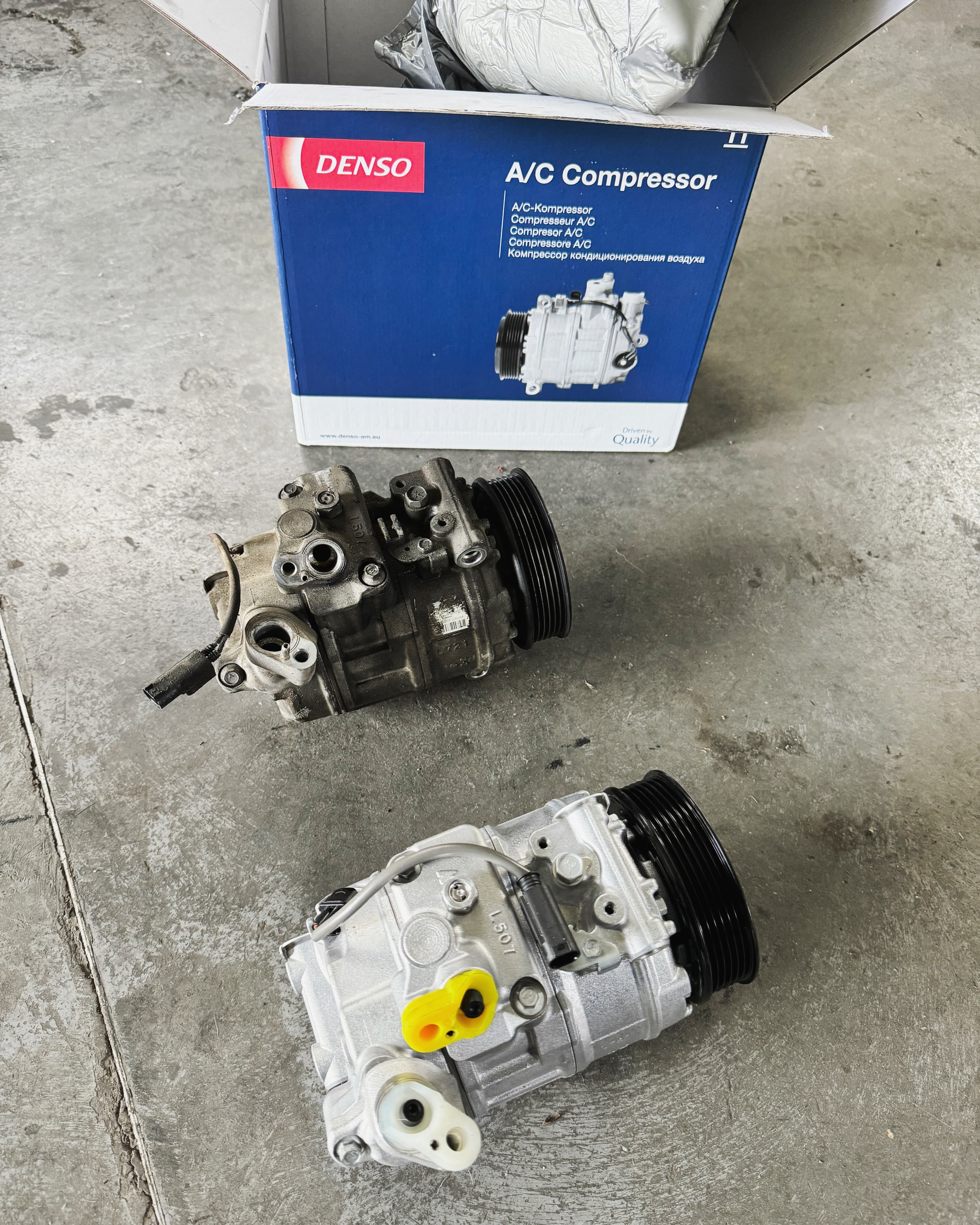 Genuine spare parts inventory